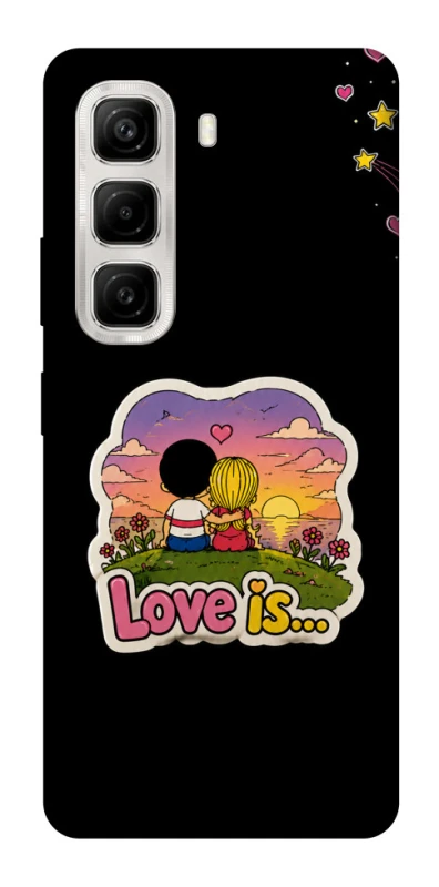 Чохол на Infinix Hot 50 4G Love is ver.5 фото 1 з 1