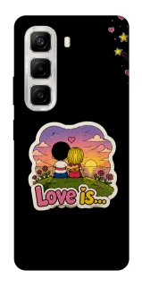 Чехол на Infinix Hot 50 4G Love is ver.5 фото 1 из 1