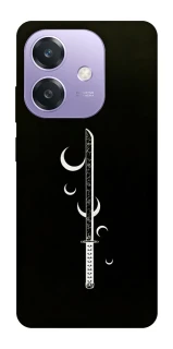 Чехол на Oppo A3X Самурай всегда с катаной фото 1 из 1