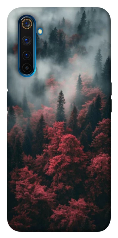 Чохол на Realme 6 Pro Red Wood фото 1 з 1