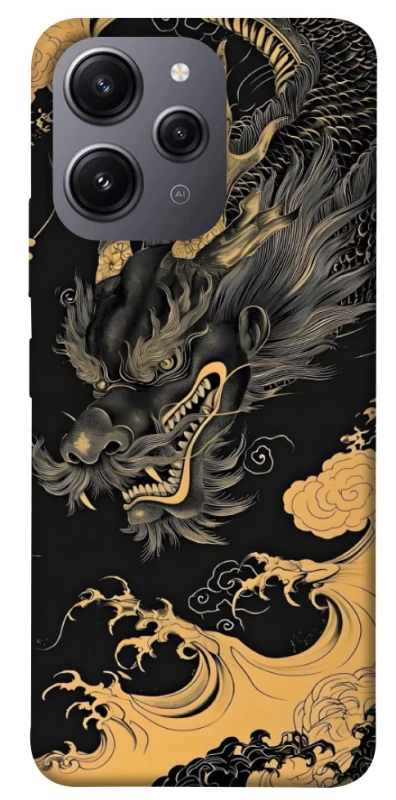 Чохол на Xiaomi Redmi 12 gold dragon фото 1 з 1