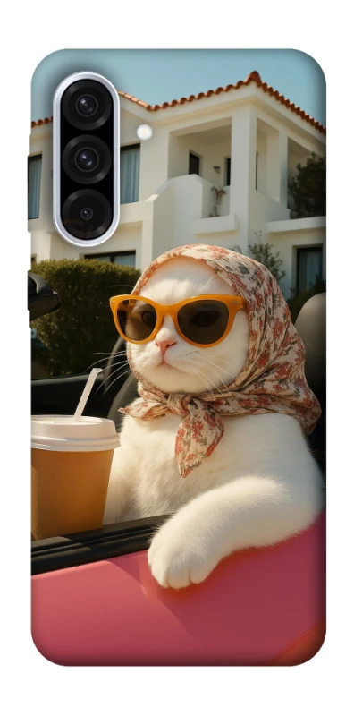 Чохол на Samsung Galaxy A36 5G Stylish Cat Cruise фото 1 з 1