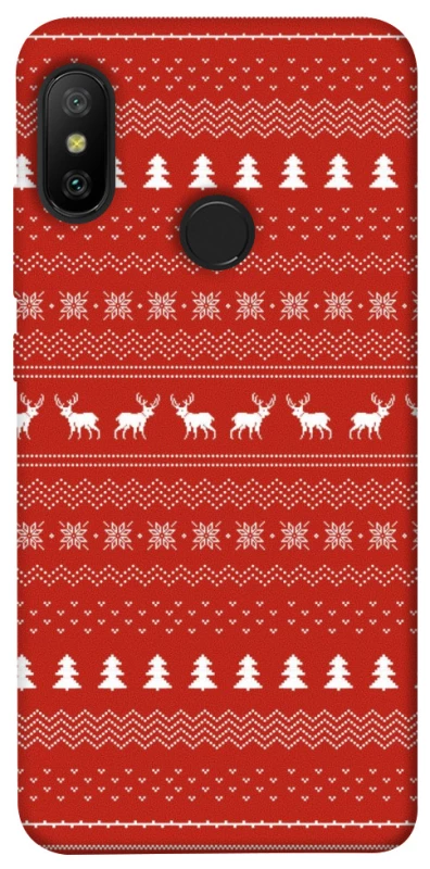 Чохол на Xiaomi Mi A2 Lite / Xiaomi Redmi 6 Pro Новорічний v12 фото 1 з 1