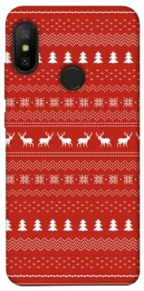 Чехол на Xiaomi Mi A2 Lite / Xiaomi Redmi 6 Pro Новогодний v12 фото 1 из 1