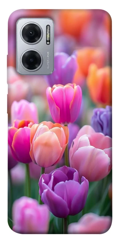 Чохол на Xiaomi Redmi Note 11E Тюльпанове поле фото 1 з 1