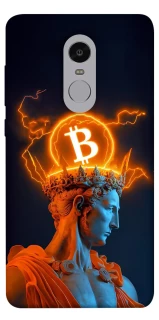 Чехол на Xiaomi Redmi Note 4X / Note 4 (Snapdragon) Bitcoin God фото 1 из 1
