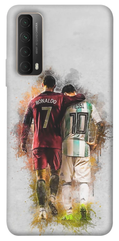 Чохол на Huawei P Smart (2021) Ronaldo та Messi фото 1 з 1