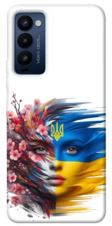 Чохол на TECNO Camon 18 Flowering Ukraine фото 1 з 1