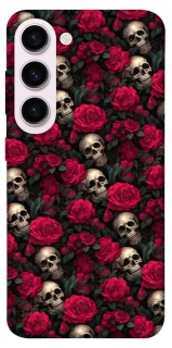 Чохол на Samsung Galaxy S23+ Черепа та рози фото 1 з 1