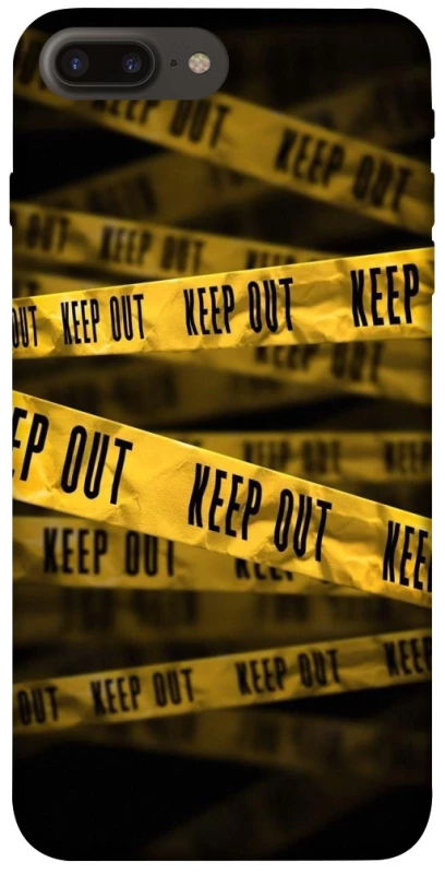 Чохол на Apple iPhone 7 plus / 8 plus keep out фото 1 з 1