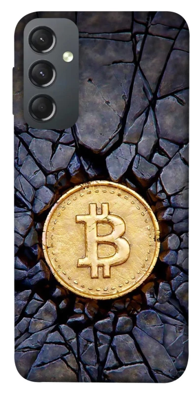 Чохол на Samsung Galaxy A24 4G Bitcoin cracks фото 1 з 1