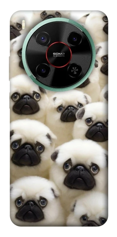 Чохол на ZTE Nubia V70 Max Doggy Pug Love фото 1 з 1