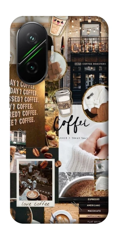 Чехол на Xiaomi Poco F7 Coffee vibes фото 1 из 1