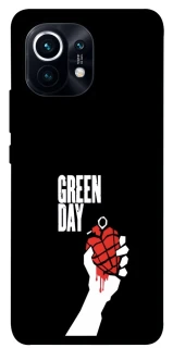 Чехол на Xiaomi Mi 11 Green Day logo фото 1 Чехол на Xiaomi Mi 11 Green Day logo фото 1 из 1