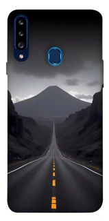 Чехол на Samsung Galaxy A20s Black mountains фото 1 из 1