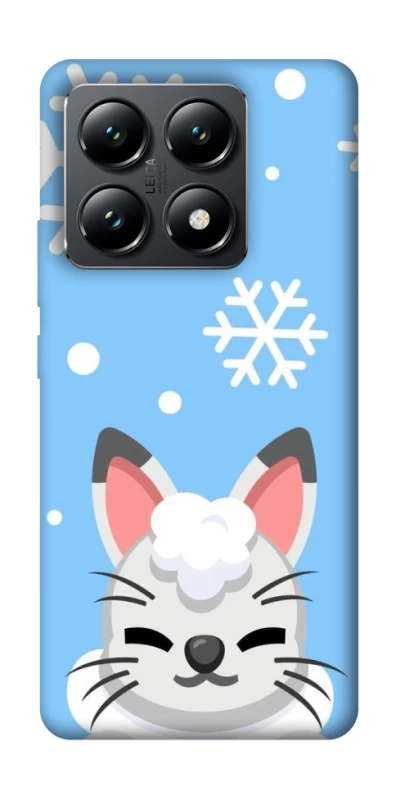 Чохол на Xiaomi 14T Adopt Me Snow Kitty Smile фото 1 з 1