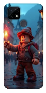 Чохол на Realme C12 Roblox Fire Logo Blue Flames фото 1 з 1