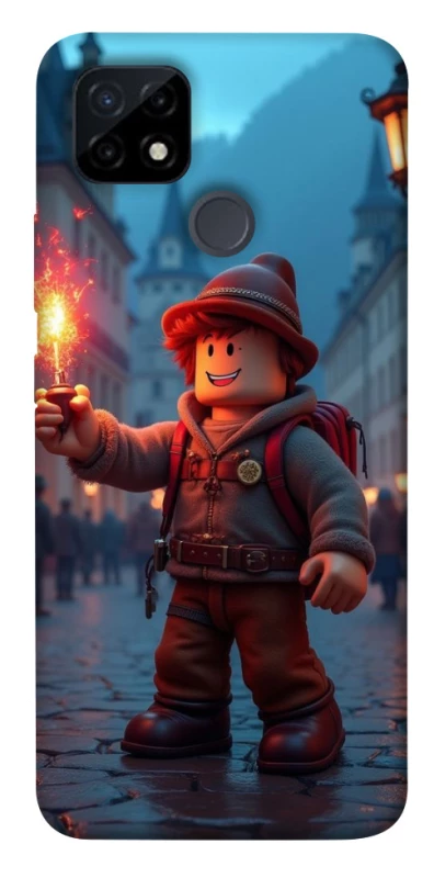 Чохол на Realme C21Y Roblox Fire Logo Blue Flames фото 1 з 1