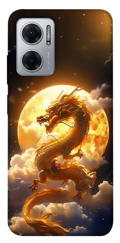 Чохол на Xiaomi Redmi Note 11E Golden Dragon фото 1 з 1
