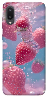 Чохол на Samsung Galaxy A02 Полуниця в воді фото 1 з 1