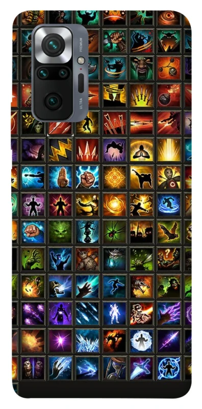 Чехол на Xiaomi Redmi Note 10 Pro Abilities menu ver.3 фото 1 из 1