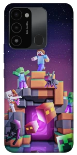 Чохол на TECNO Spark 8C Minecraft aesthetics фото 1 з 1