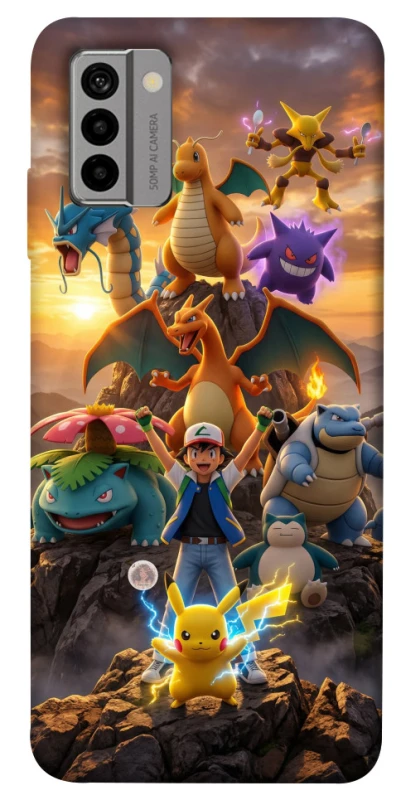 Чехол на Nokia G22 Pokemon фото 1 из 1