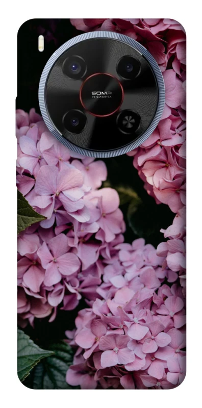 Чохол на ZTE Blade V70 Max Рожеві гартензії фото 1 з 1