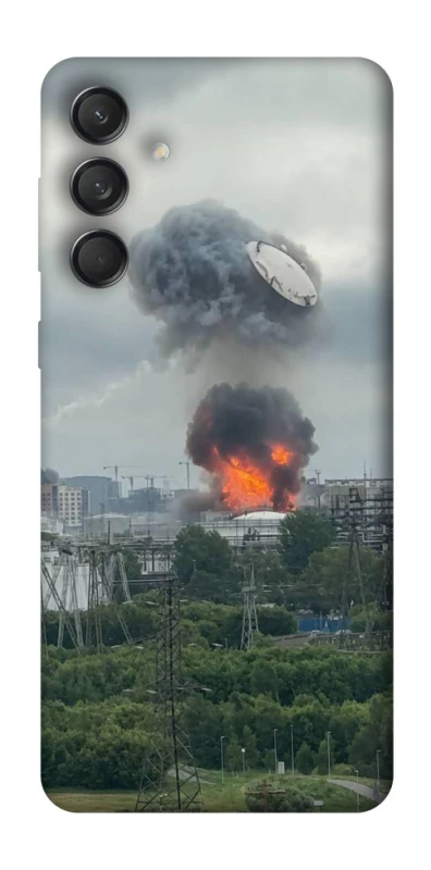Чохол на Samsung Galaxy M55 Moscow never sleeps ver.4 фото 1 з 1