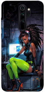 Чохол на Xiaomi Redmi Note 8 Pro Cyber girl фото 1 з 1
