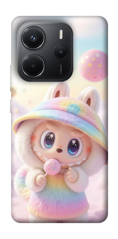 Чохол на Xiaomi Redmi Note 14 4G (Int. version) Candy Labubu фото 1 з 1