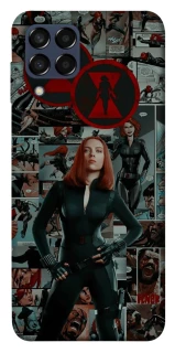 Чехол на Samsung Galaxy M33 5G Black Widow фото 1 из 1