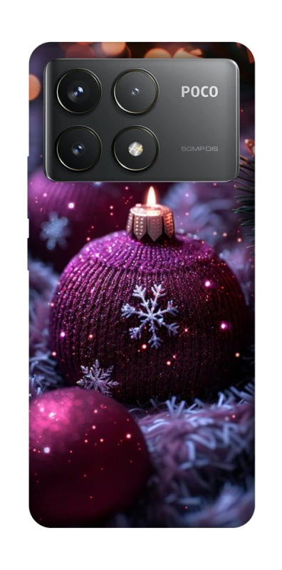 Чохол на Xiaomi Poco F6 Pro Новорічний v44 фото 1 з 1