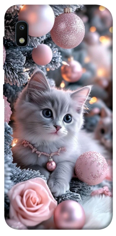 Чохол на Samsung Galaxy A10 (A105F) Christmas Kitty фото 1 з 1