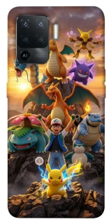 Чехол на Oppo Reno 5 Lite Pokemon фото 1 из 1