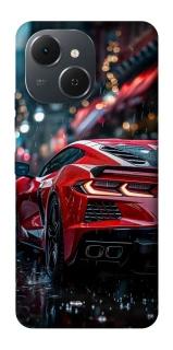 Чехол на TECNO Spark 40C Red sports car фото 1 из 1