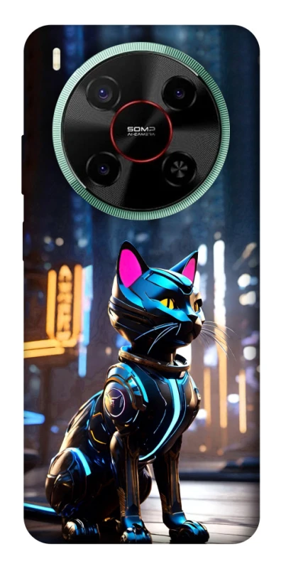 Чохол на ZTE Nubia V70 Max Cyber cat фото 1 з 1