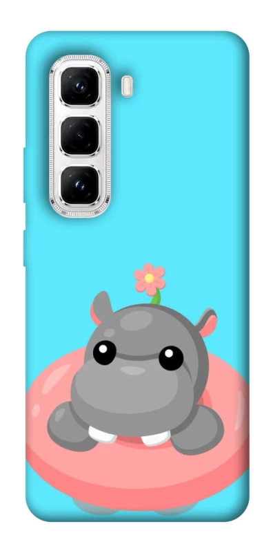 Чохол на Infinix Hot 50 Pro Adopt Me Hippo Floatie фото 1 з 1