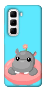 Чехол на Infinix Hot 50 Pro Adopt Me Hippo Floatie фото 1 из 1