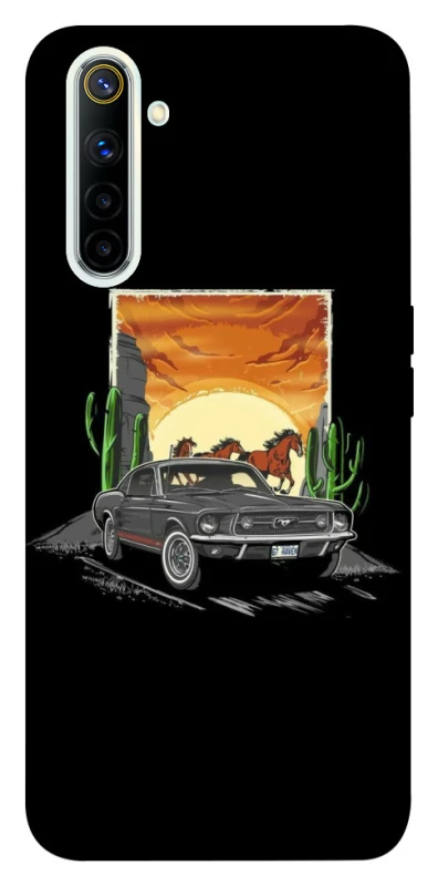 Чехол на Realme 6 Mustang ver.3 фото 1 из 1