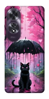 Чохол на Oppo A60 Black cat фото 1 з 1