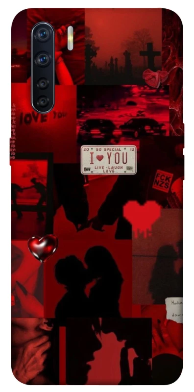 Чохол на Oppo A91 Love collage ver.2 фото 1 з 1