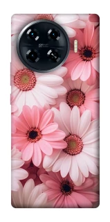 Чехол на TECNO Spark 20 Pro+ Розовые цветы v2 фото 1 из 1