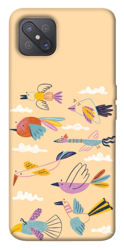 Чохол на Oppo A92s Переліт фото 1 з 1