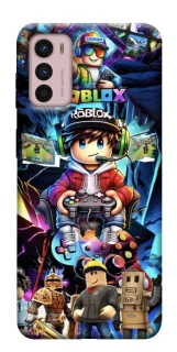 Чехол на Motorola Moto G42 Roblox collage ver.4 фото 1 из 1
