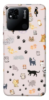 Чохол на Xiaomi Redmi 10A Cat style ver.1 фото 1 з 1