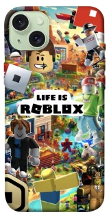Чохол на Apple iPhone 15 Plus (6.7") Life is Roblox фото 1 з 1