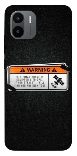 Чохол на Xiaomi Redmi A1 / A2 Warning фото 1 з 1