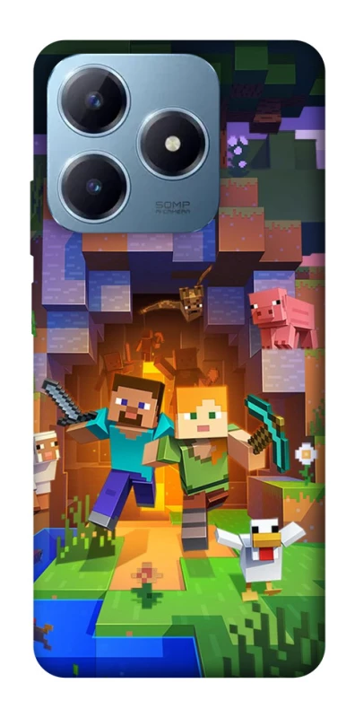 Чохол на Realme C63 Minecraft game фото 1 з 1
