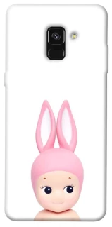 Чехол на Samsung A530 Galaxy A8 (2018) Minimal Bunny Peek фото 1 из 1